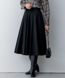 T/Rツイルストレッチ フレアスカート