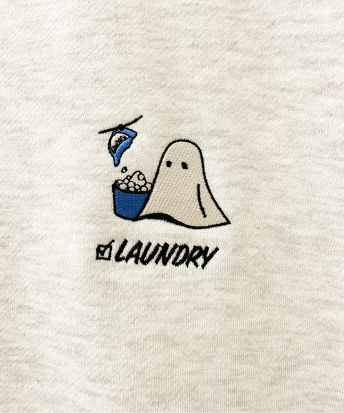 SpRay（スプレイ）の「裏起毛オバケスウェット（スウェット・レディース・オートミール/スミクロ/イエロー/パープル/ブルー・FREE）」の17枚目の写真