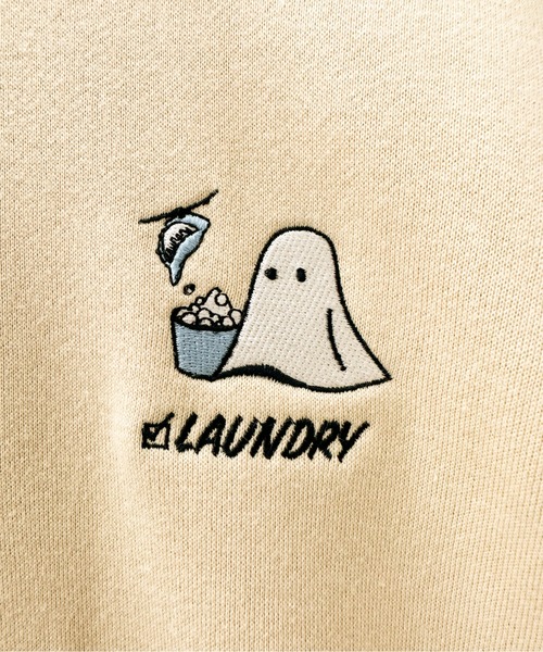 SpRay（スプレイ）の「裏起毛オバケスウェット（スウェット・レディース・オートミール/スミクロ/イエロー/パープル/ブルー・FREE）」の22枚目の写真