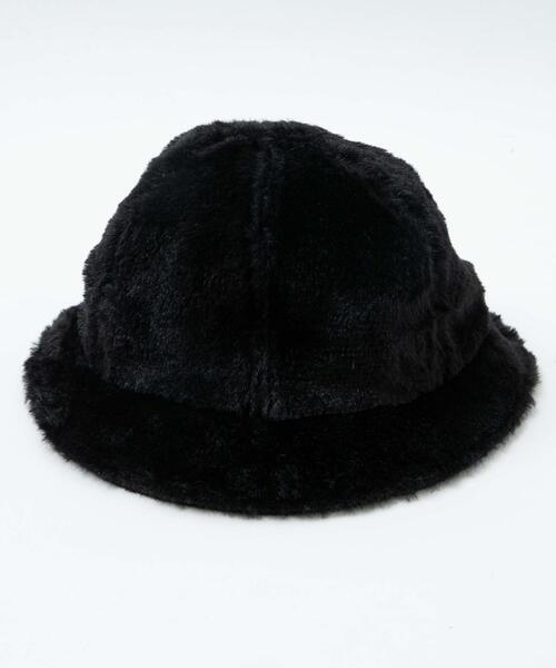 Reebok（リーボック）の「∴WEGO/別注Reebokファーメトロハット（ハット・レディース・ブラック/オフホワイト・FREE）」の6枚目の写真