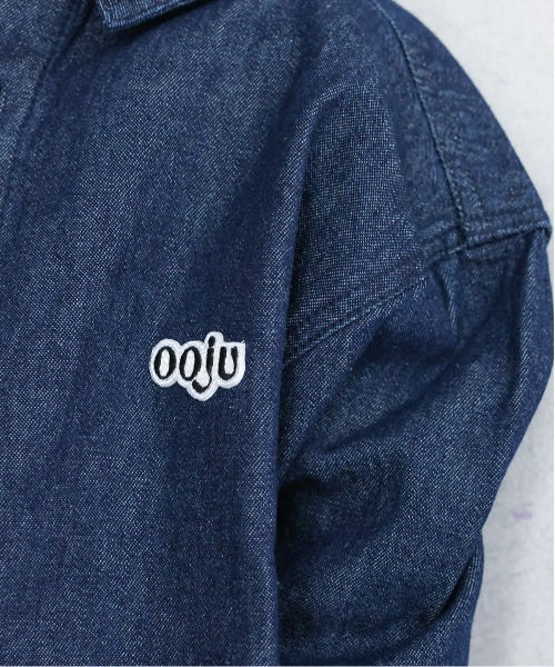 ooju（オージュ）の「【入荷禁止】【ooju】デニムシャツ（シャツ/ブラウス・キッズ・ブルー・3/1/2/4）」の5枚目の写真