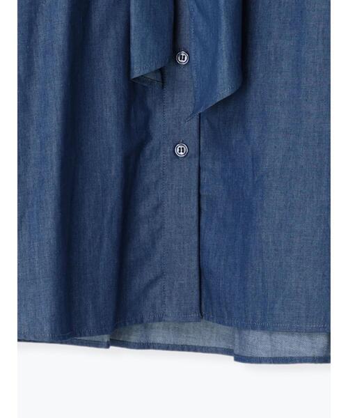 Te chichi（テチチ）の「ビッグリボンブラウス（2way）（シャツ/ブラウス・レディース・オフホワイト/ブルー/ブラウン・F）」の13枚目の写真