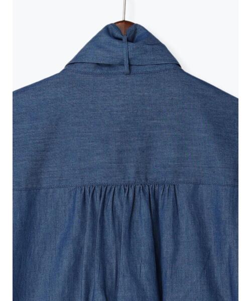 Te chichi（テチチ）の「ビッグリボンブラウス（2way）（シャツ/ブラウス・レディース・オフホワイト/ブルー/ブラウン・F）」の12枚目の写真