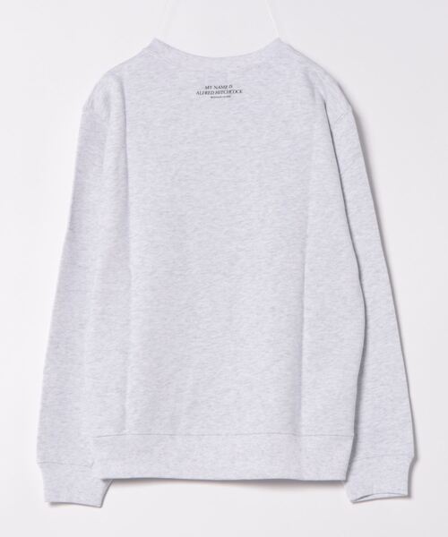 bonjour records(ボンジュールレコーズ)の「【Bonjour records/ボンジュールレコード】 Original hitchcock Smoke Sweat ヒッチコック「Smoke」クルーネックスウェット(スウェット・メンズ・グレー/ブラック・XL/M/L/S)」の14枚目の写真
