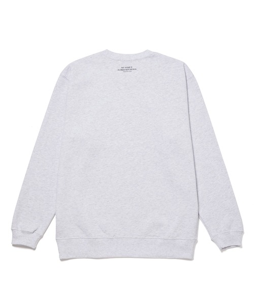 bonjour records(ボンジュールレコーズ)の「【Bonjour records/ボンジュールレコード】 Original hitchcock Smoke Sweat ヒッチコック「Smoke」クルーネックスウェット(スウェット・メンズ・グレー/ブラック・XL/M/L/S)」の3枚目の写真