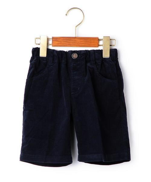 green label relaxing(グリーンレーベルリラクシング)の「サマーコールパンツ 5分丈 ◆(その他パンツ・キッズ・オフホワイト/ネイビー・105/95/135/125/115)」の1枚目の写真