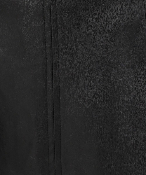 LAKOLE（ラコレ）の「エコレザーナロースカート / 989447（スカート・レディース・ブラック/グレイッシュベージュ・SMALL/MEDIUM）」の20枚目の写真