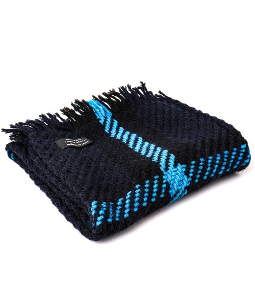 John branigan(ジョンブラニガン)の「【John Branigan/ジョン・ブラニガン】別注ニットクロスマフラー24(マフラー・メンズ・ブルー系その他/グリーン系その他/ホワイト系その他/ブラック系その他/ネイビー・FREE)」の15枚目の写真