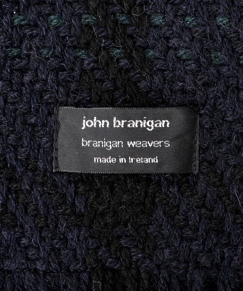 John branigan(ジョンブラニガン)の「【John Branigan/ジョン・ブラニガン】別注ニットクロスマフラー24(マフラー・メンズ・ブルー系その他/グリーン系その他/ホワイト系その他/ブラック系その他/ネイビー・FREE)」の22枚目の写真
