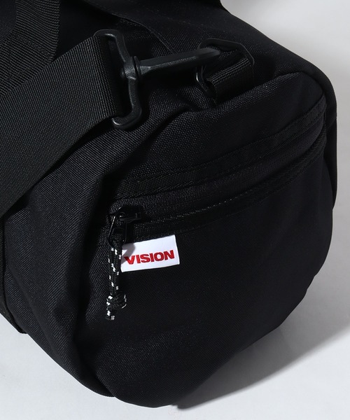 VISION STREET WEAR(ヴィジョンストリートウェア)の「【VISION STREET WEAR/ヴィジョンストリートウェア】 ロールボストンバッグM (容量:約16L)(ボストンバッグ・メンズ・ブラック系その他2/ブラック/ブラック系その他・FREE)」の8枚目の写真