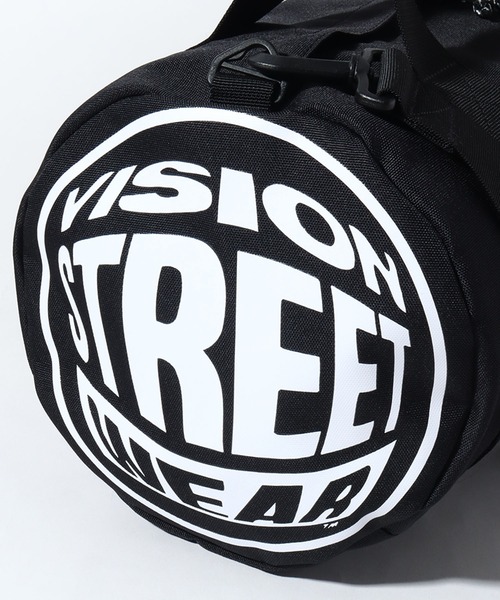 VISION STREET WEAR(ヴィジョンストリートウェア)の「【VISION STREET WEAR/ヴィジョンストリートウェア】 ロールボストンバッグM (容量:約16L)(ボストンバッグ・メンズ・ブラック系その他2/ブラック/ブラック系その他・FREE)」の9枚目の写真
