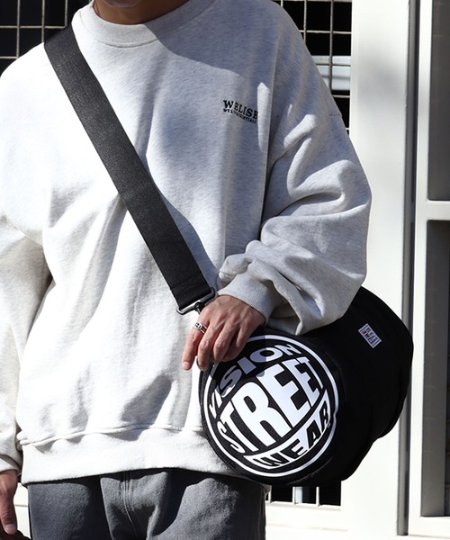 VISION STREET WEAR(ヴィジョンストリートウェア)の「【VISION STREET WEAR/ヴィジョンストリートウェア】 ロールボストンバッグM (容量:約16L)(ボストンバッグ・メンズ・ブラック系その他2/ブラック/ブラック系その他・FREE)」の6枚目の写真