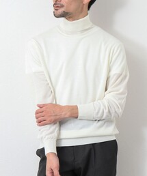 NOLLEY'S goodman | 《ビジカジ対応》アンチピリング タートルネックニット(ニット/セーター)