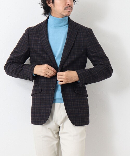 NOLLEY'S goodman（ノーリーズグッドマン）の「《ビジカジ対応》アンチピリング タートルネックニット（ニット/セーター・メンズ・ブルー/ダークネイビー/ホワイト/グレー・L/M）」の22枚目の写真