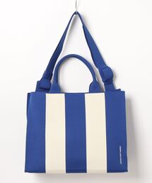 ラッキープリーツニットラティスニットトートバッグ(L)