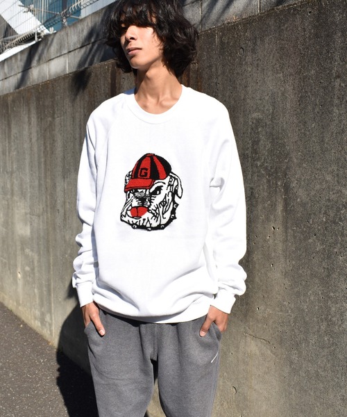 古着 ビンテージ スウェット トレーナー ブルドック ユルダボ VINTAGE（ヴィンテージ）の「【ヴィンテージ古着】90's GEORGIA