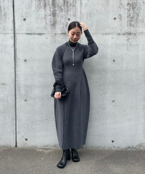 TODAYFUL（トゥデイフル）の「バルーンウールニットドレス（ワンピース