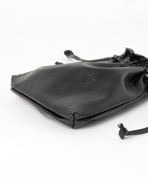 coca（coca）（コカ）の「パールチェーン巾着ミニバック（ショルダーバッグ・レディース・ブラック・ONE SIZE）」の15枚目の写真