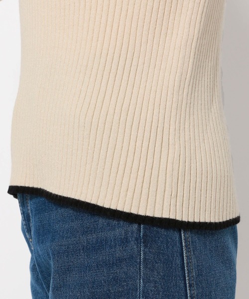 LOWRYS FARM（ローリーズファーム）の「ハイショクハイネックプルオーバーＬＳ　994274（ニット/セーター・レディース・ブルー/ホワイト/その他・FREE）」の21枚目の写真