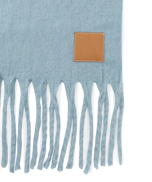 ADAM ET ROPE'（アダムエロペ）の「【WEB限定】シャギーボリュームフリンジマフラー（ストール/ショール・レディース・サックスブルー/ベージュ系その他/イエロー/オフホワイト/オレンジ・FREE）」の14枚目の写真