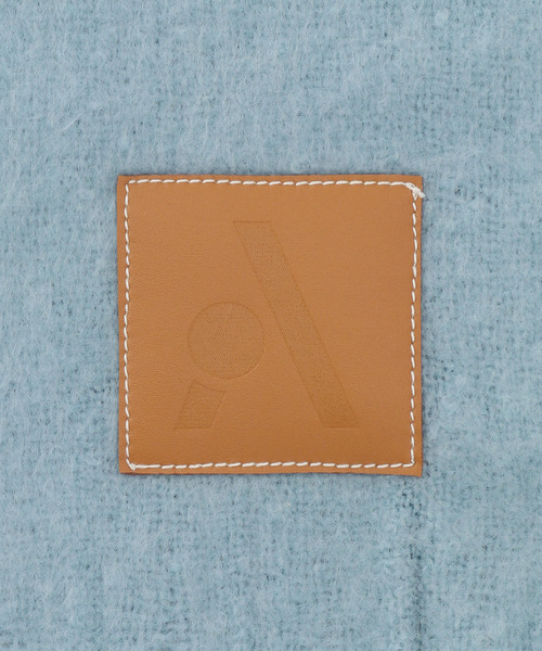 ADAM ET ROPE'（アダムエロペ）の「【WEB限定】シャギーボリュームフリンジマフラー（ストール/ショール・レディース・サックスブルー/ベージュ系その他/イエロー/オフホワイト/オレンジ・FREE）」の15枚目の写真