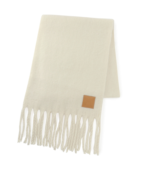 ADAM ET ROPE'（アダムエロペ）の「【WEB限定】シャギーボリュームフリンジマフラー（ストール/ショール・レディース・サックスブルー/ベージュ系その他/イエロー/オフホワイト/オレンジ・FREE）」の17枚目の写真