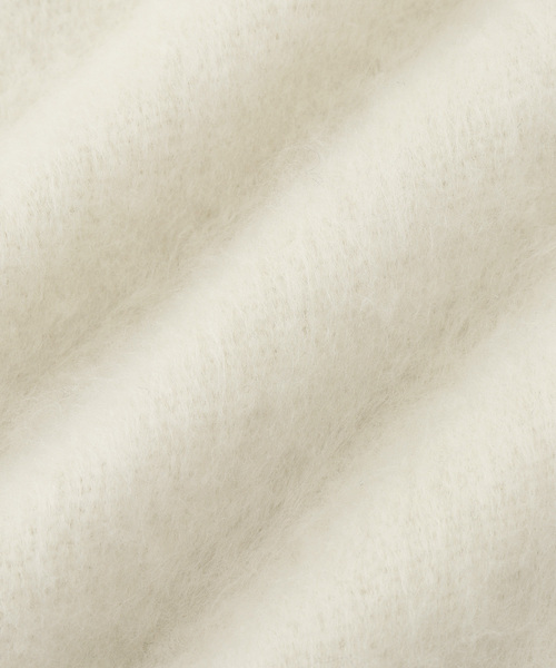 ADAM ET ROPE'（アダムエロペ）の「【WEB限定】シャギーボリュームフリンジマフラー（ストール/ショール・レディース・サックスブルー/ベージュ系その他/イエロー/オフホワイト/オレンジ・FREE）」の18枚目の写真