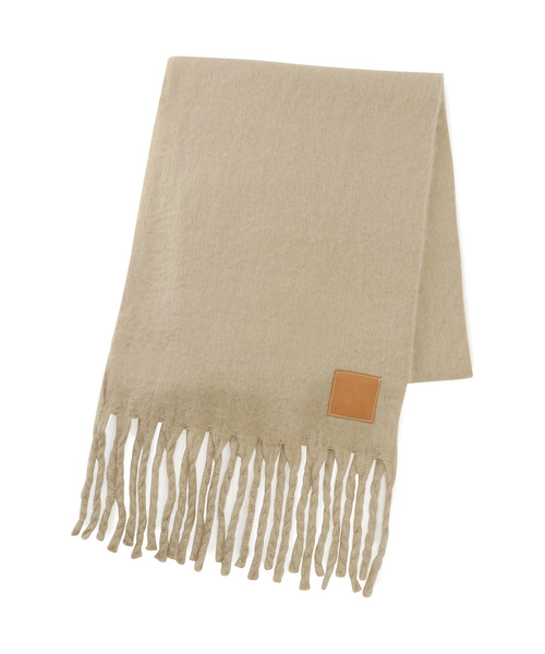 ADAM ET ROPE'（アダムエロペ）の「【WEB限定】シャギーボリュームフリンジマフラー（ストール/ショール・レディース・サックスブルー/ベージュ系その他/イエロー/オフホワイト/オレンジ・FREE）」の19枚目の写真