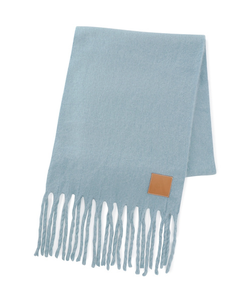 ADAM ET ROPE'（アダムエロペ）の「【WEB限定】シャギーボリュームフリンジマフラー（ストール/ショール・レディース・サックスブルー/ベージュ系その他/イエロー/オフホワイト/オレンジ・FREE）」の21枚目の写真