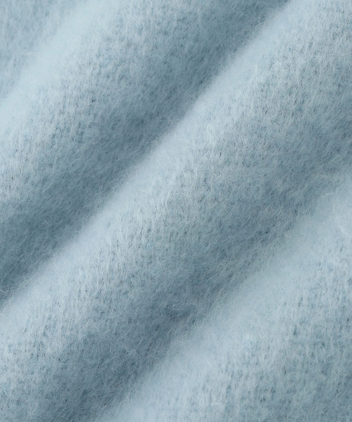 ADAM ET ROPE'（アダムエロペ）の「【WEB限定】シャギーボリュームフリンジマフラー（ストール/ショール・レディース・サックスブルー/ベージュ系その他/イエロー/オフホワイト/オレンジ・FREE）」の22枚目の写真