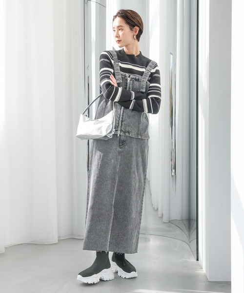 LEPSIM(レプシィム)の「デニムビスチェ 987186(ベスト・レディース・ブラック系その他/インディゴブルー・FREE)」の21枚目の写真