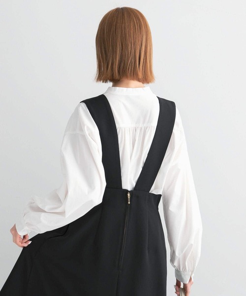 URBAN RESEARCH ROSSO WOMEN（アーバンリサーチ　ロッソ）の「マルチWAYハイウエストフレアスカート（スカート・レディース・ブラック/ライトベージュ・36/38）」の13枚目の写真