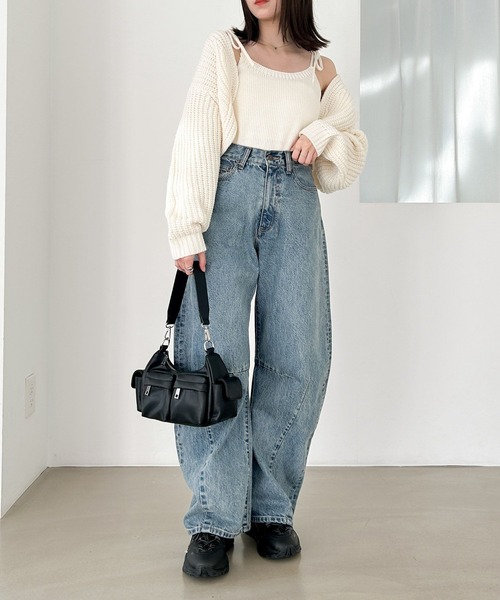 【未使用・自宅保管】Trussardi カーディガン　サイズ48 セール】 シアークルーネックニットカーディガン （カーディガン