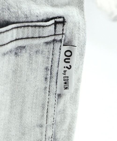 EDWIN（エドウィン）の「【Ou? by EDWIN】ブリーチデニムジャケット（デニムジャケット・キッズ・ブルー・150/100/110/130/120/140）」の6枚目の写真