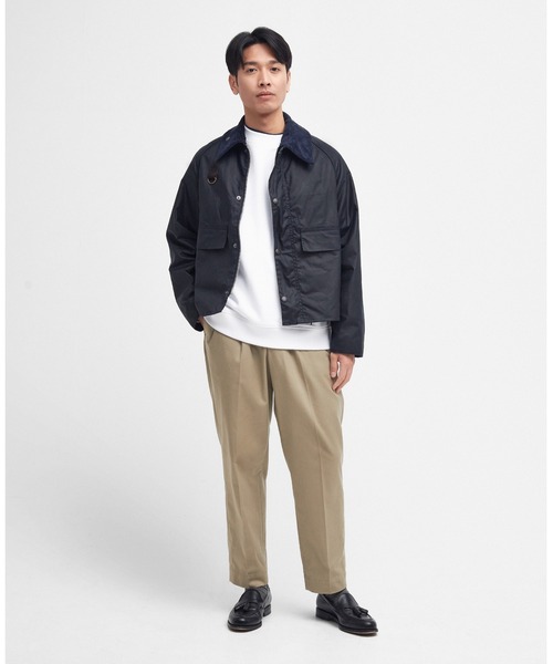 SPEY / スペイ】ワックス ショート ジャケット（ブルゾン）｜Barbour