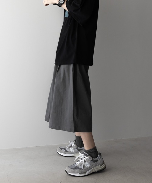 PLEATS PLEASE ガウチョプリーツパンツ 黒