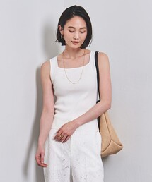 UNITED ARROWS | リブ スクエアネック ニットキャミソール(ニット/セーター)