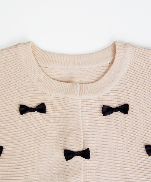 tiptop（ティップトップ）の「アソートモチーフショートカーディガン（カーディガン/ボレロ・レディース・ベージュ/ホワイト系その他/アイボリー/ブラック/チャコールグレー/ブラック系その他・FREE）」の21枚目の写真