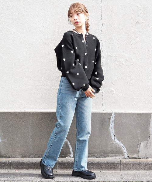 tiptop（ティップトップ）の「アソートモチーフショートカーディガン（カーディガン/ボレロ・レディース・ベージュ/ホワイト系その他/アイボリー/ブラック/チャコールグレー/ブラック系その他・FREE）」の14枚目の写真