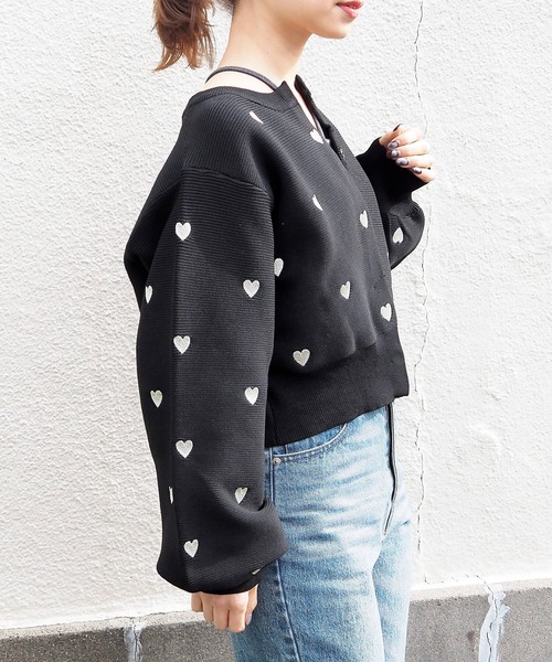 tiptop（ティップトップ）の「アソートモチーフショートカーディガン（カーディガン/ボレロ・レディース・ベージュ/ホワイト系その他/アイボリー/ブラック/チャコールグレー/ブラック系その他・FREE）」の13枚目の写真