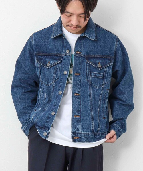 GEVACO(ゲバコ)の「【GEVACO/ゲバコ】12.5oz デニムジャケット(デニムジャケット・メンズ・ブルー・L)」の1枚目の写真
