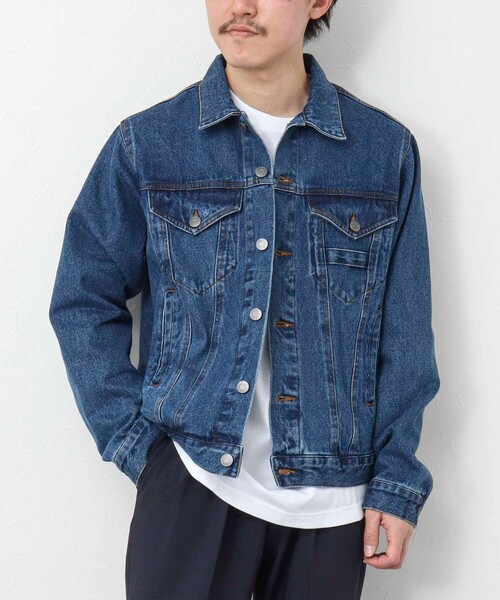 GEVACO(ゲバコ)の「【GEVACO/ゲバコ】12.5oz デニムジャケット(デニムジャケット・メンズ・ブルー・L)」の5枚目の写真