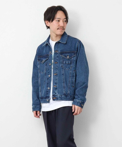 GEVACO(ゲバコ)の「【GEVACO/ゲバコ】12.5oz デニムジャケット(デニムジャケット・メンズ・ブルー・L)」の2枚目の写真