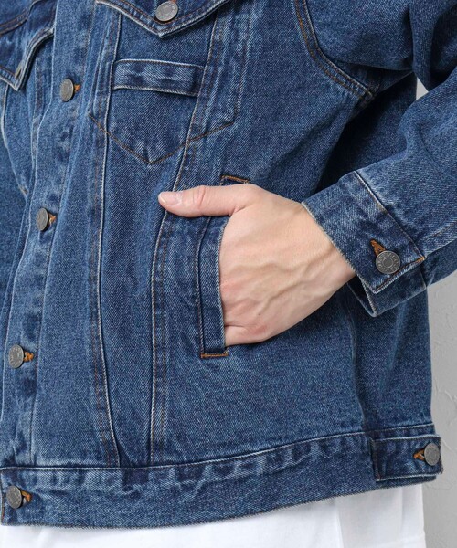 GEVACO(ゲバコ)の「【GEVACO/ゲバコ】12.5oz デニムジャケット(デニムジャケット・メンズ・ブルー・L)」の14枚目の写真
