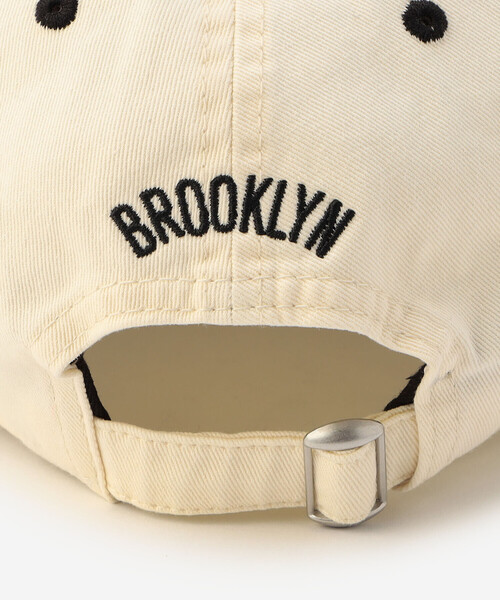 THE SHINZONE(ザ シンゾーン)の「THE SHINZONE | LOGO CAP 9THIRTY BROOKLYN NETS WOMEN(キャップ・レディース・ホワイト系その他・F)」の4枚目の写真