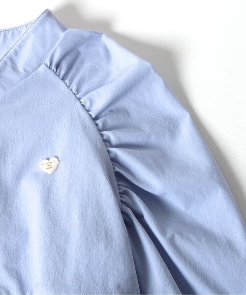 apres les cours(アプレレクール)の「【UVカット】ペプラムチュニックラッシュガード(ラッシュガード・キッズ・サックスブルー/ラベンダー・80/90/100/110/120/130/140)」の15枚目の写真