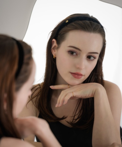 muku（ムク）の「KATYUSYA/VELOUR（カチューシャ・レディース・ブラック×ゴールド/ゴールド×ブラウン・FREE）」の17枚目の写真