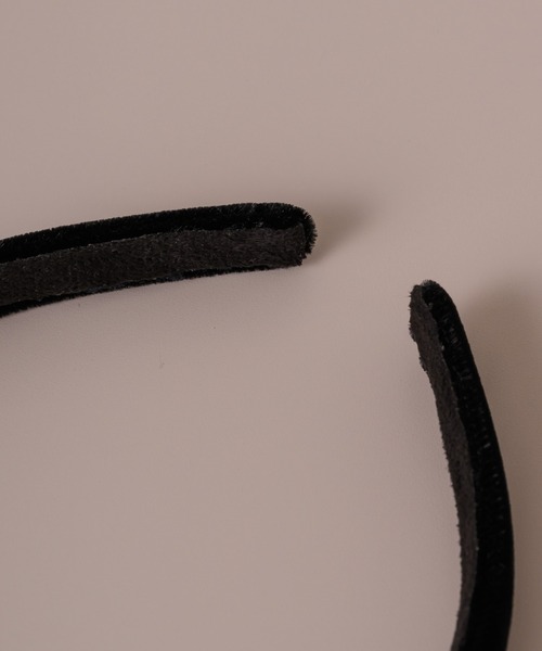 muku（ムク）の「KATYUSYA/VELOUR（カチューシャ・レディース・ブラック×ゴールド/ゴールド×ブラウン・FREE）」の13枚目の写真