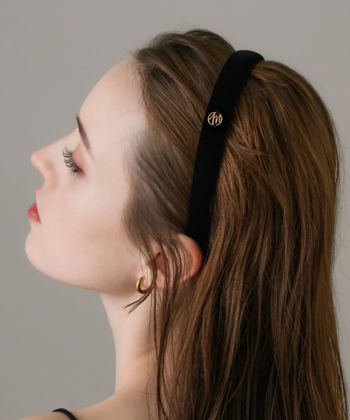 muku（ムク）の「KATYUSYA/VELOUR（カチューシャ・レディース・ブラック×ゴールド/ゴールド×ブラウン・FREE）」の5枚目の写真