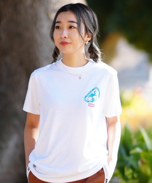 CHUMS(チャムス)の「CHUMS/チャムス Tシャツ DESI CH11-2376(Tシャツ/カットソー・レディース・ホワイト/ブラック/グレー・M/L)」の4枚目の写真